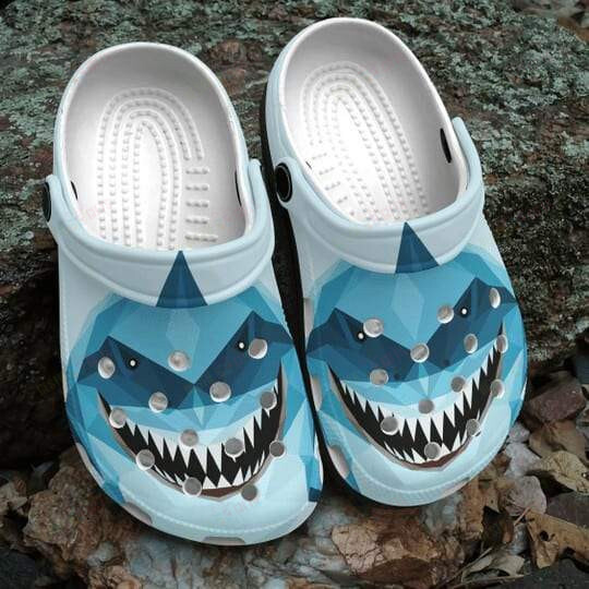 Shark Crocs Classic Clogs Shoes