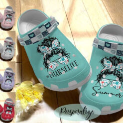 Nurse Life Personalized Crocs Classic Clogs Shoes