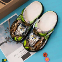 Owl Crocs Classic Clogs Shoes