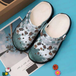 Turtle Crocs Classic Clogs Shoes