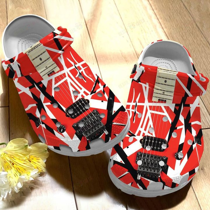 Evh Guitar Crocs Classic Clogs Shoes