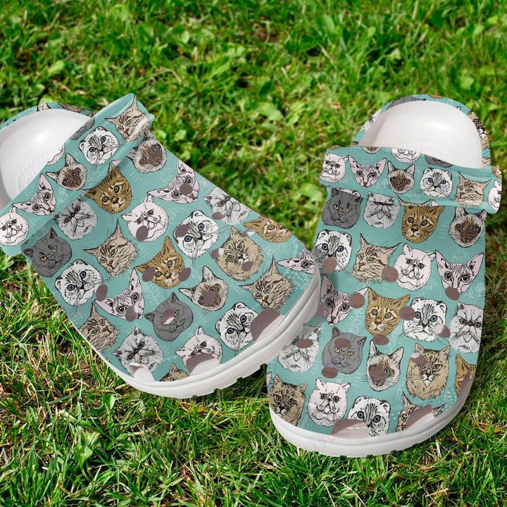 Cute Cats Crocs Classic Clogs Shoes