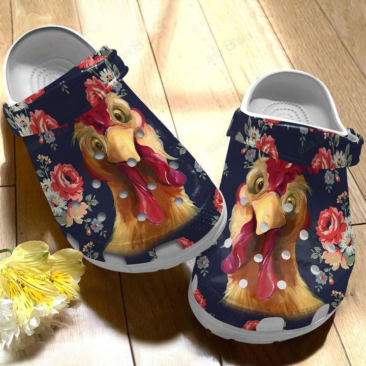 Beautiful Chicken Crocs Classic Clogs Shoes