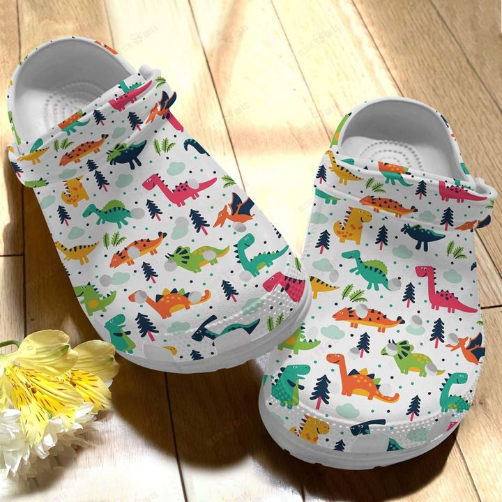 Dinosaur So Cute Crocs Classic Clogs Shoes