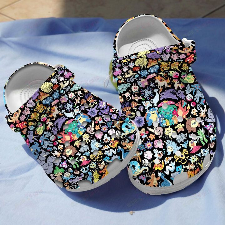 Cute Poke Crocs Classic Clogs Shoes