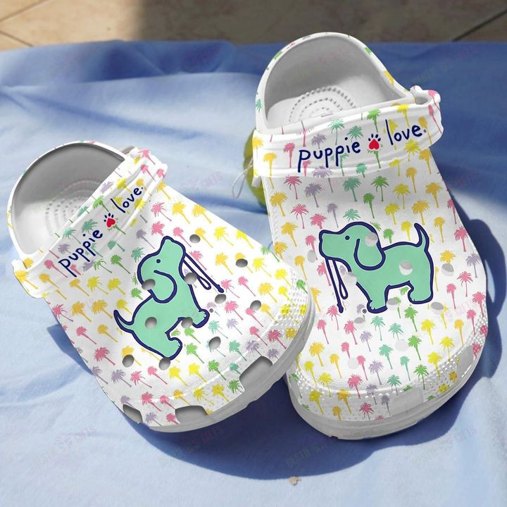 Puppie Love Crocs Classic Clogs Crocs Classic Clogs Shoes