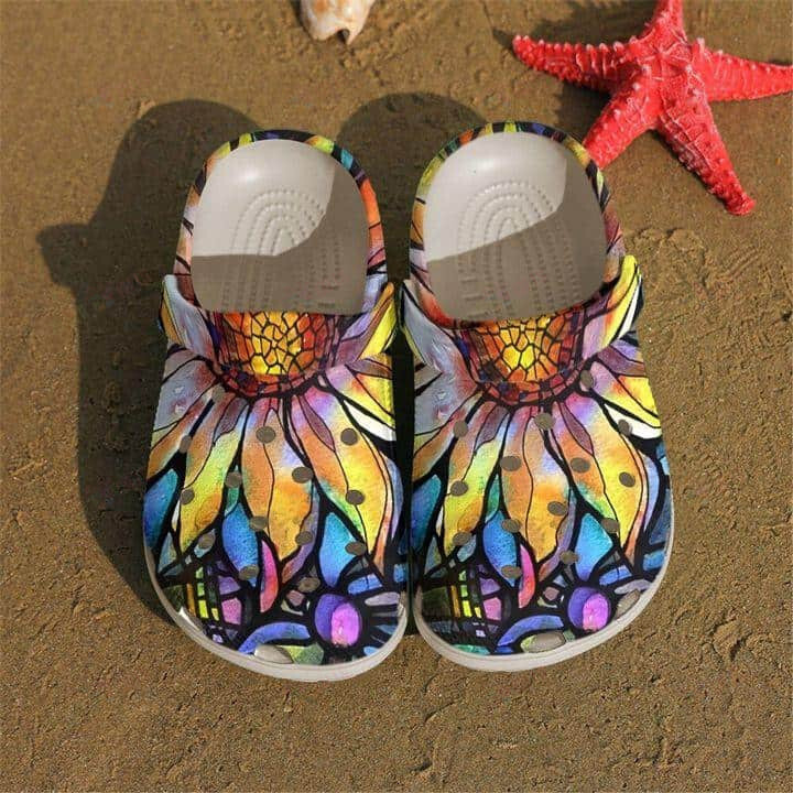 Sunflower Crocs Classic Clogs Shoes