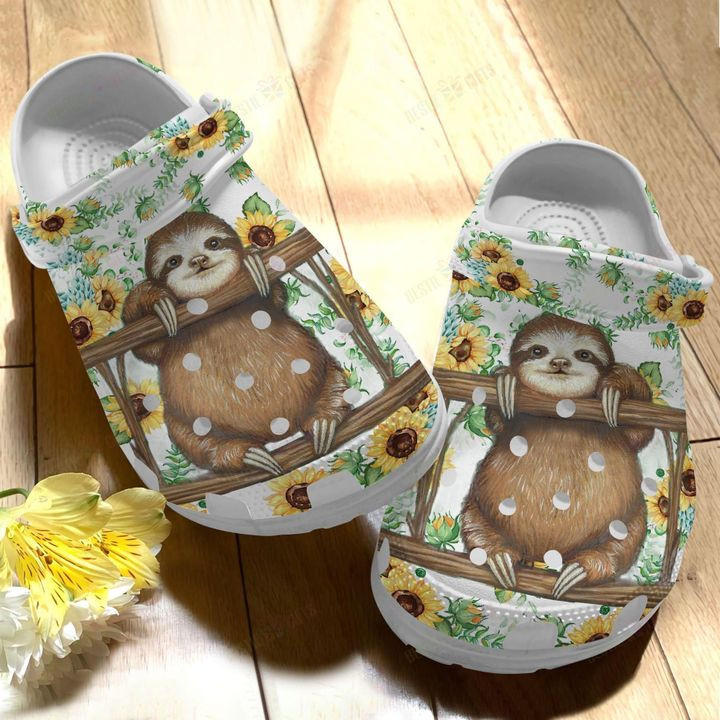Sloth Cute Sloth Crocs Classic Clogs Shoes