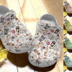 Coffee Love Coffee Pattern Crocs Classic Clogs Shoes