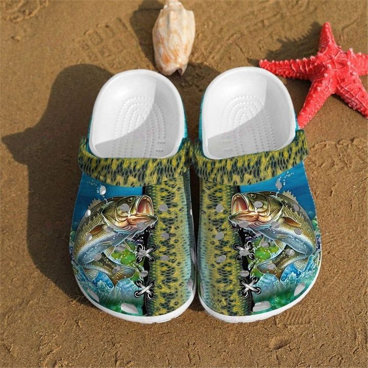 Fishing Crocs Classic Clogs Shoes