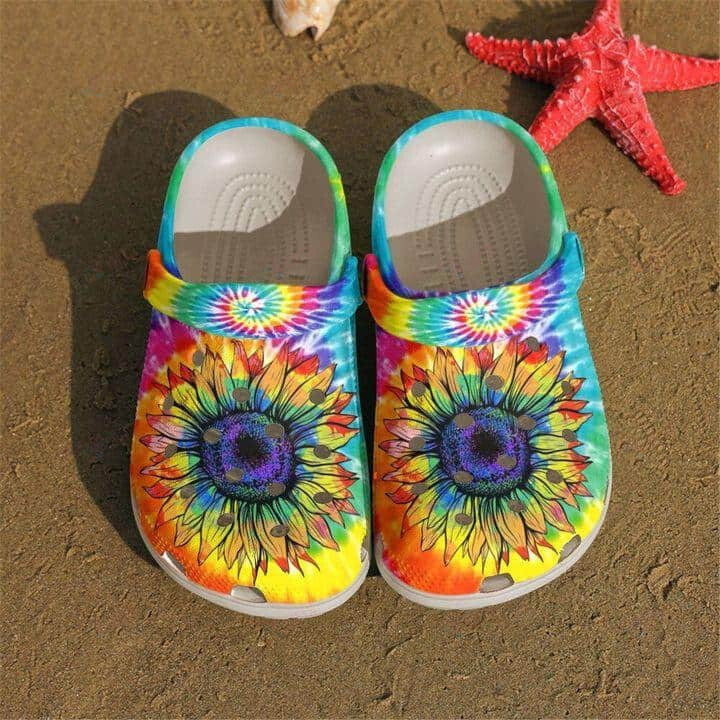 Sunflower Crocs Classic Clogs Shoes