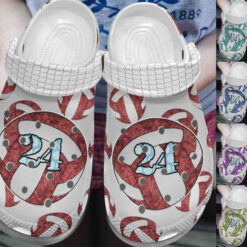 Volleyball White Sole Personalized Ball Crocs Classic Clogs Shoes