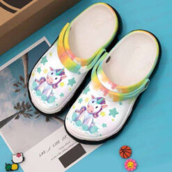 Unicorn Crocs Classic Clogs Shoes