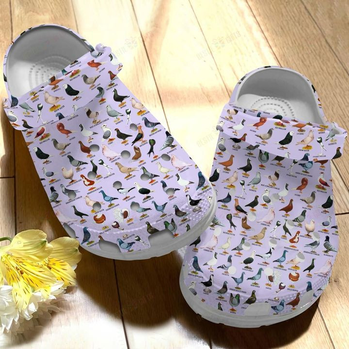 Pigeon Crocs Classic Clogs Shoes