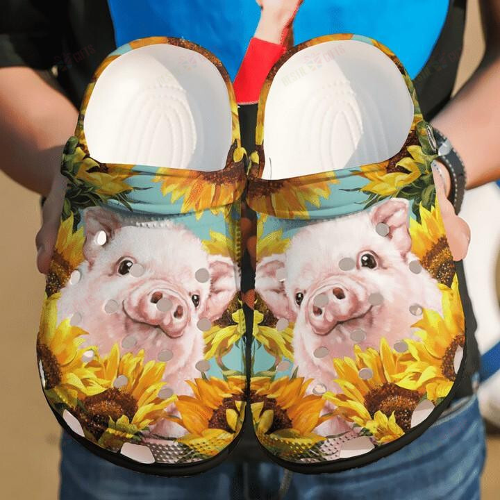 Pig Crocs Classic Clogs Shoes