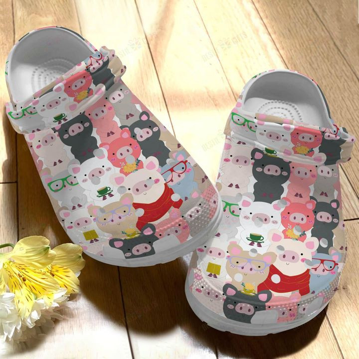 Pig Cute Piggies Crocs Classic Clogs Shoes