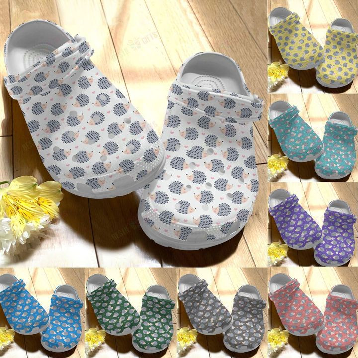 Hedgehog Color Series Crocs Classic Clogs Shoes