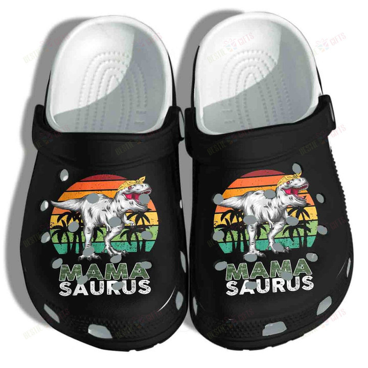 Mama Saurus Crocs Classic Clogs Shoes