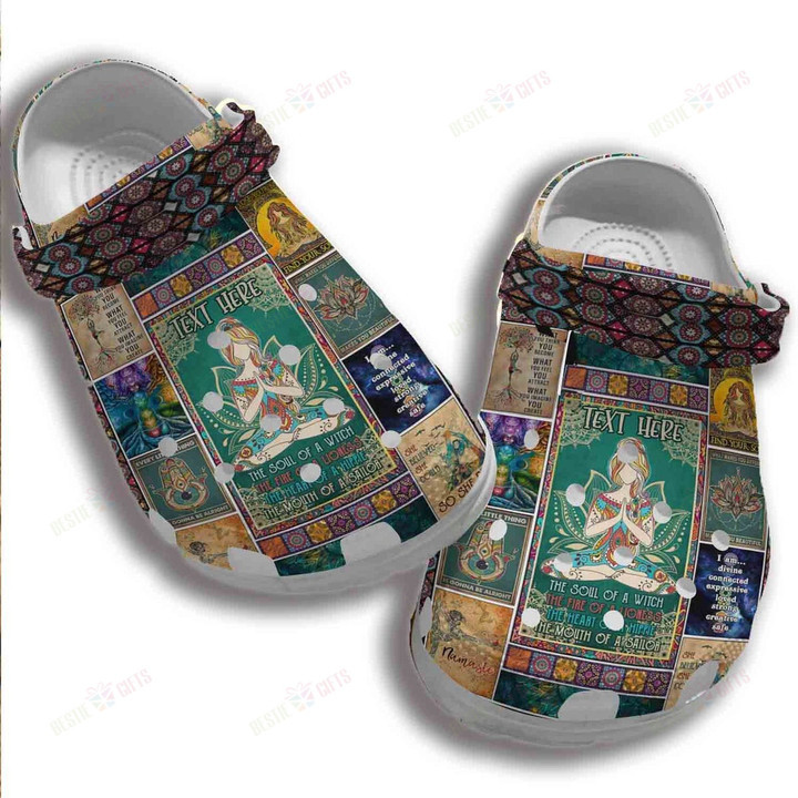 Soul Of Witch Hippie Peace Crocs Classic Clogs Shoes