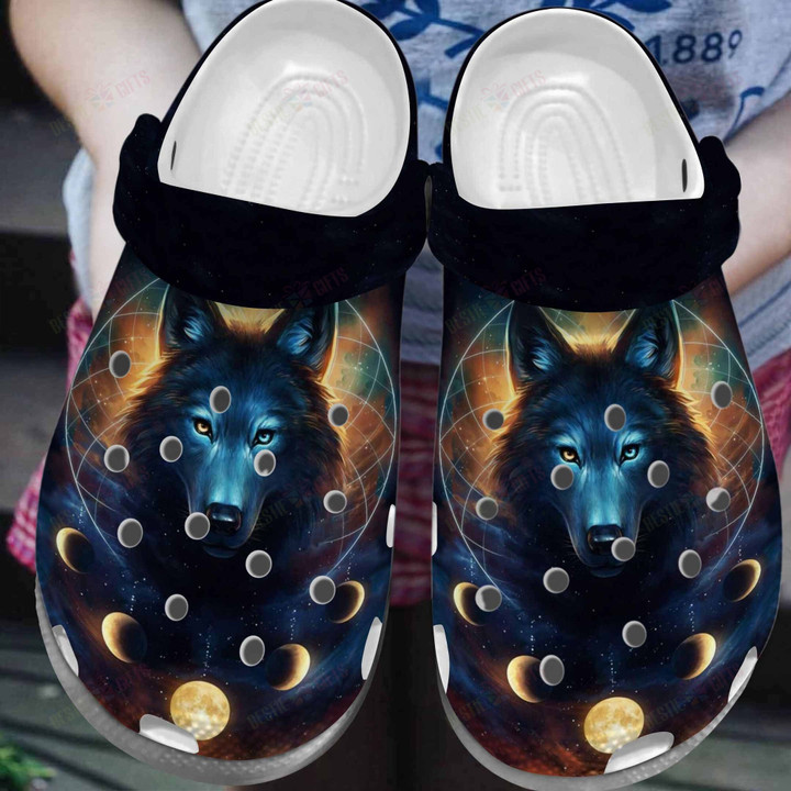 Wolf Lover Crocs Classic Clogs Shoes