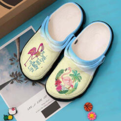 Flamingo Crocs Classic Clogs Shoes