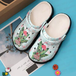 Flamingo Crocs Classic Clogs Shoes