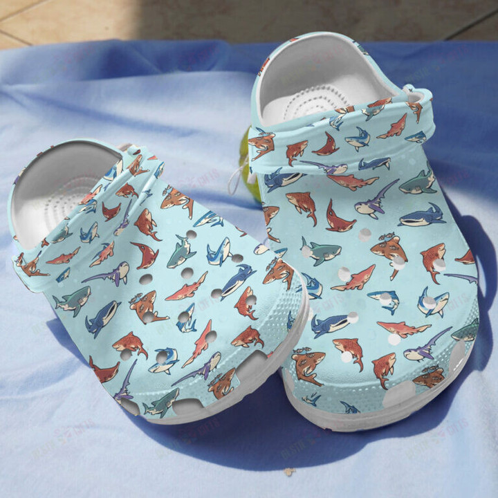 Shark Collection Crocs Classic Clogs Shoes