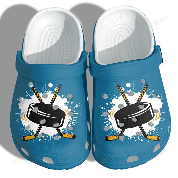 Hockey Sports Crocs Classic Clogs Shoes