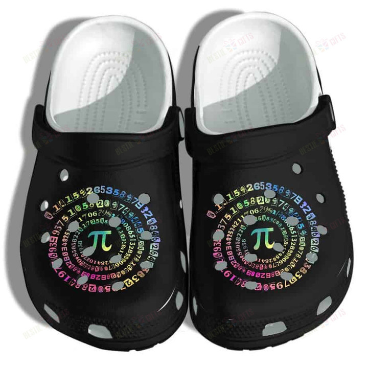 School Math Teacher Pi Crocs Classic Clogs Shoes