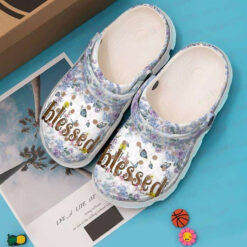 Butterfly Crocs Classic Clogs Shoes