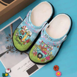 Happy Camper Crocs Classic Clogs Shoes