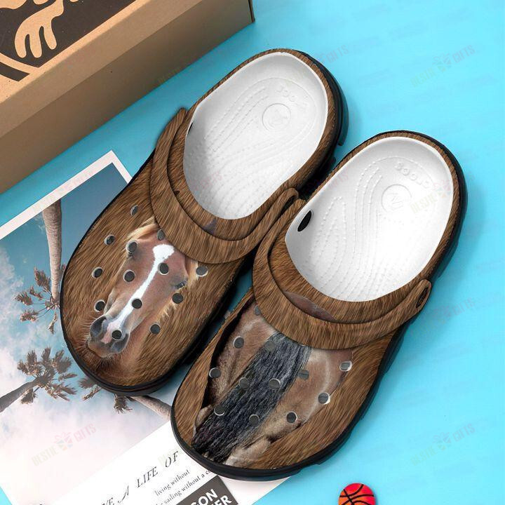 Horse Crocs Classic Clogs Shoes