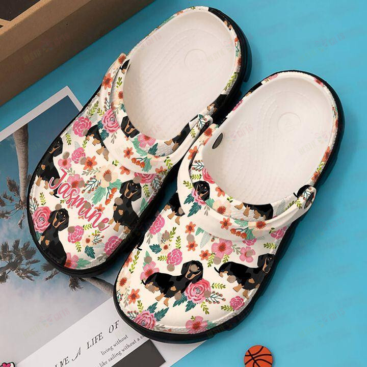 Dachshund Crocs Classic Clogs Shoes