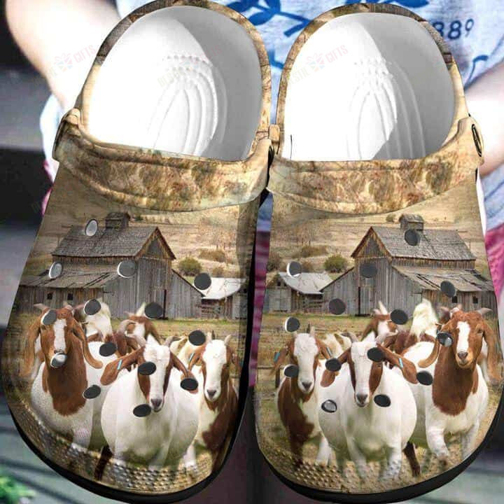 Goats Crocs Classic Clogs Shoes