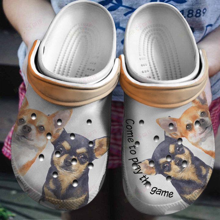 Cute Chihuahua Crocs Classic Clogs Shoes