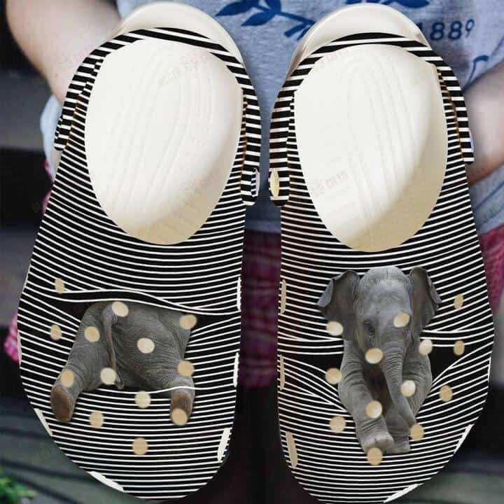 Elephant Crocs Classic Clogs Shoes