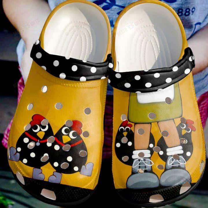 Chicken Crocs Classic Clogs Shoes