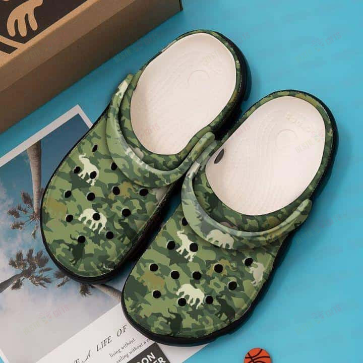 Elephant Crocs Classic Clogs Shoes