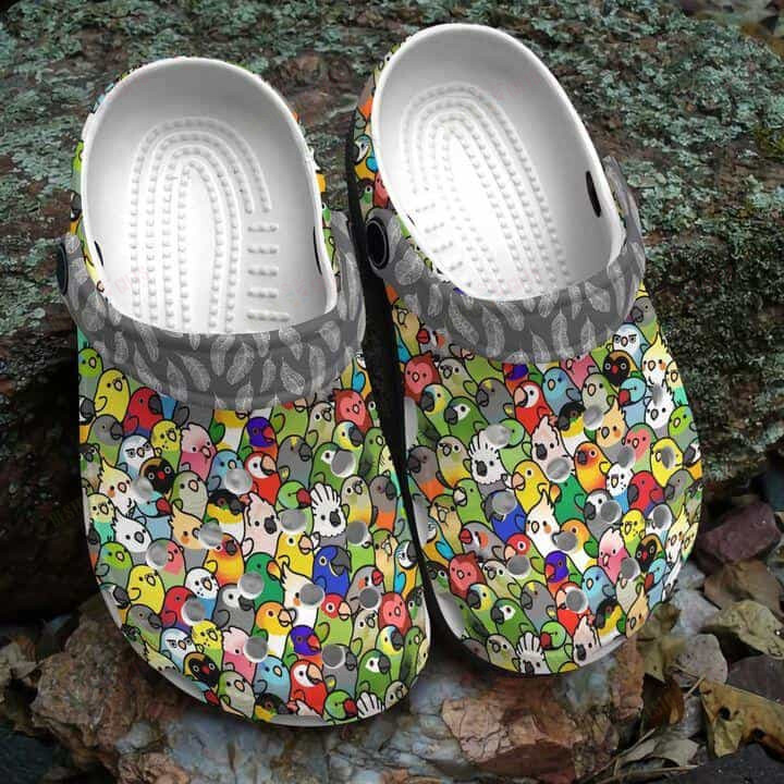 Bird Crocs Classic Clogs Shoes