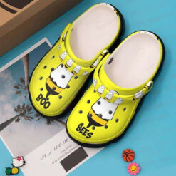 Bee Crocs Classic Clogs Shoes