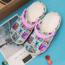 Hummingbird Crocs Classic Clogs Shoes