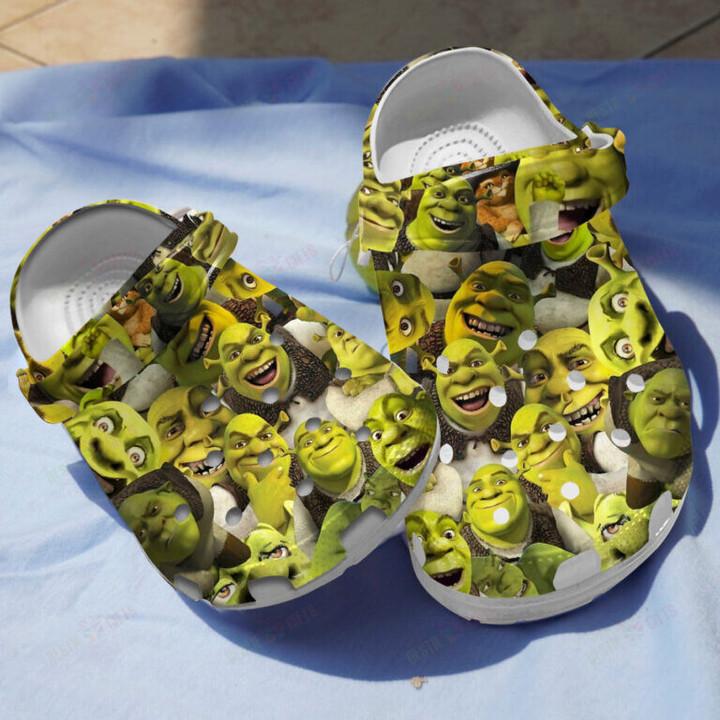 Shrek Crocs Classic Clogs Shoes