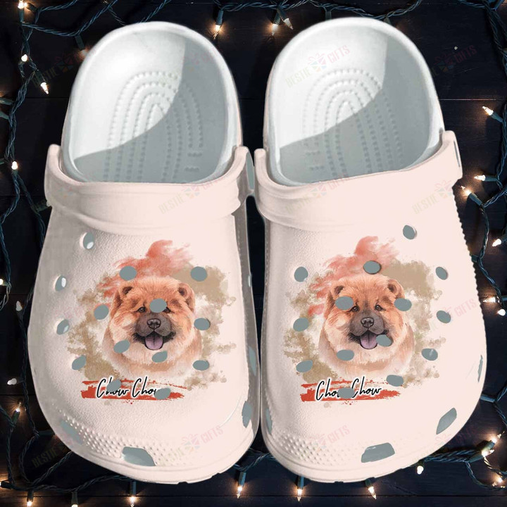 Chou Chou Dog Funny Crocs Classic Clogs Shoes