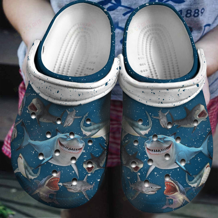 Best Gifts For Shark Lovers Crocs Classic Clogs Shoes