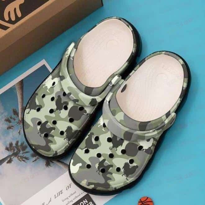 Chicken Crocs Classic Clogs Shoes