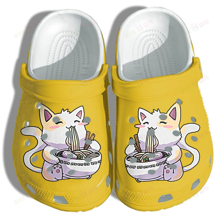 Anime Cat Cute Crocs Classic Clogs Shoes