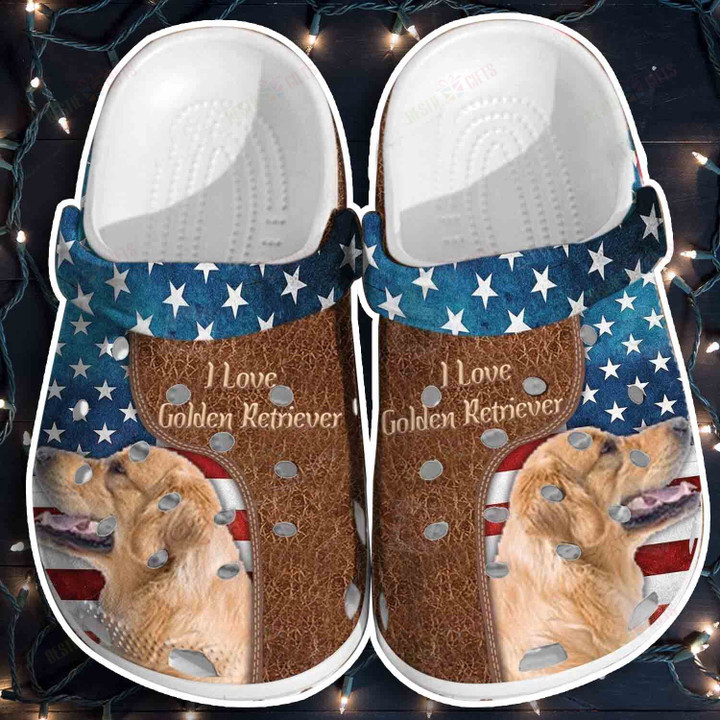 Love Labrador USA Crocs Classic Clogs Shoes