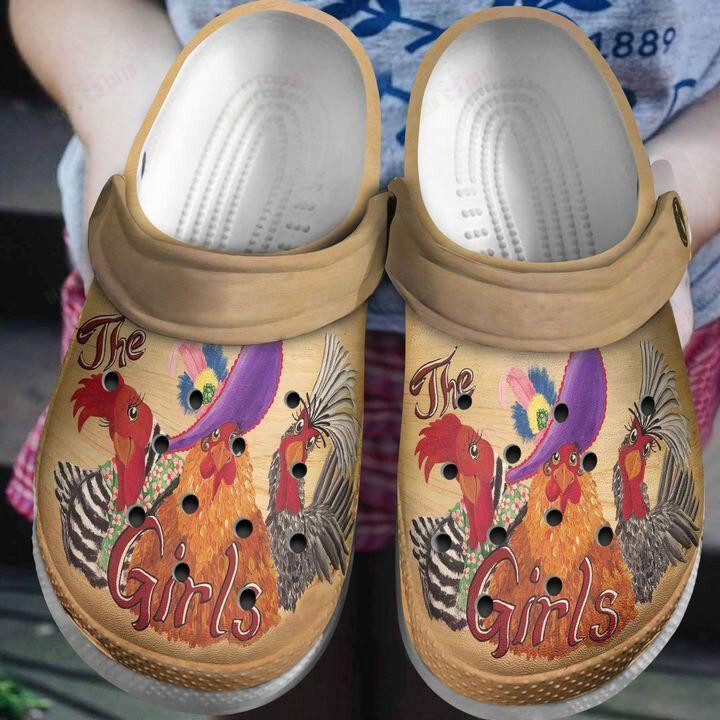 Chicken Crocs Classic Clogs Shoes