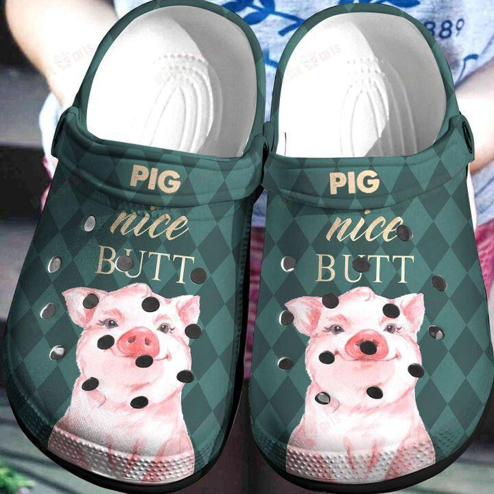 Pig Nice Butt Crocs Classic Clogs Shoes