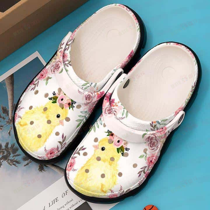 Chicken Crocs Classic Clogs Shoes